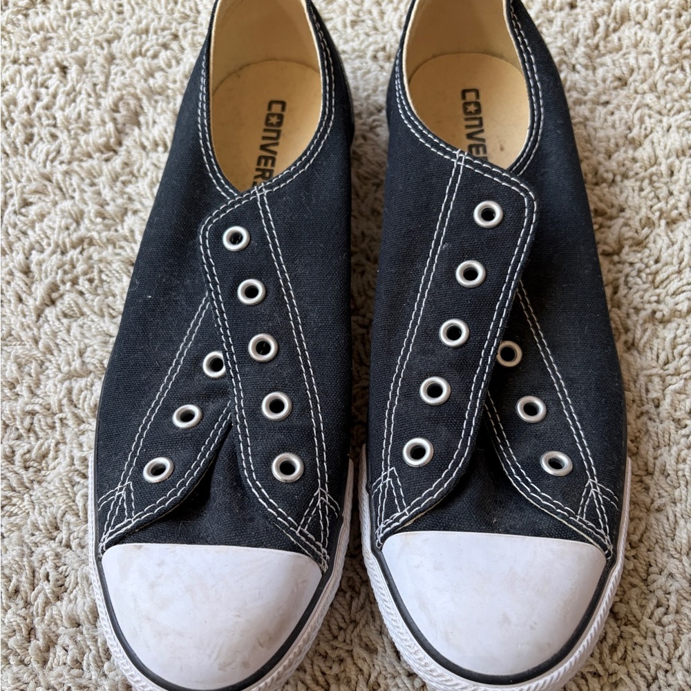 Converse Chuck Taylor All Star Low Top Sneakers Women’s Size 8.5 Black C12
